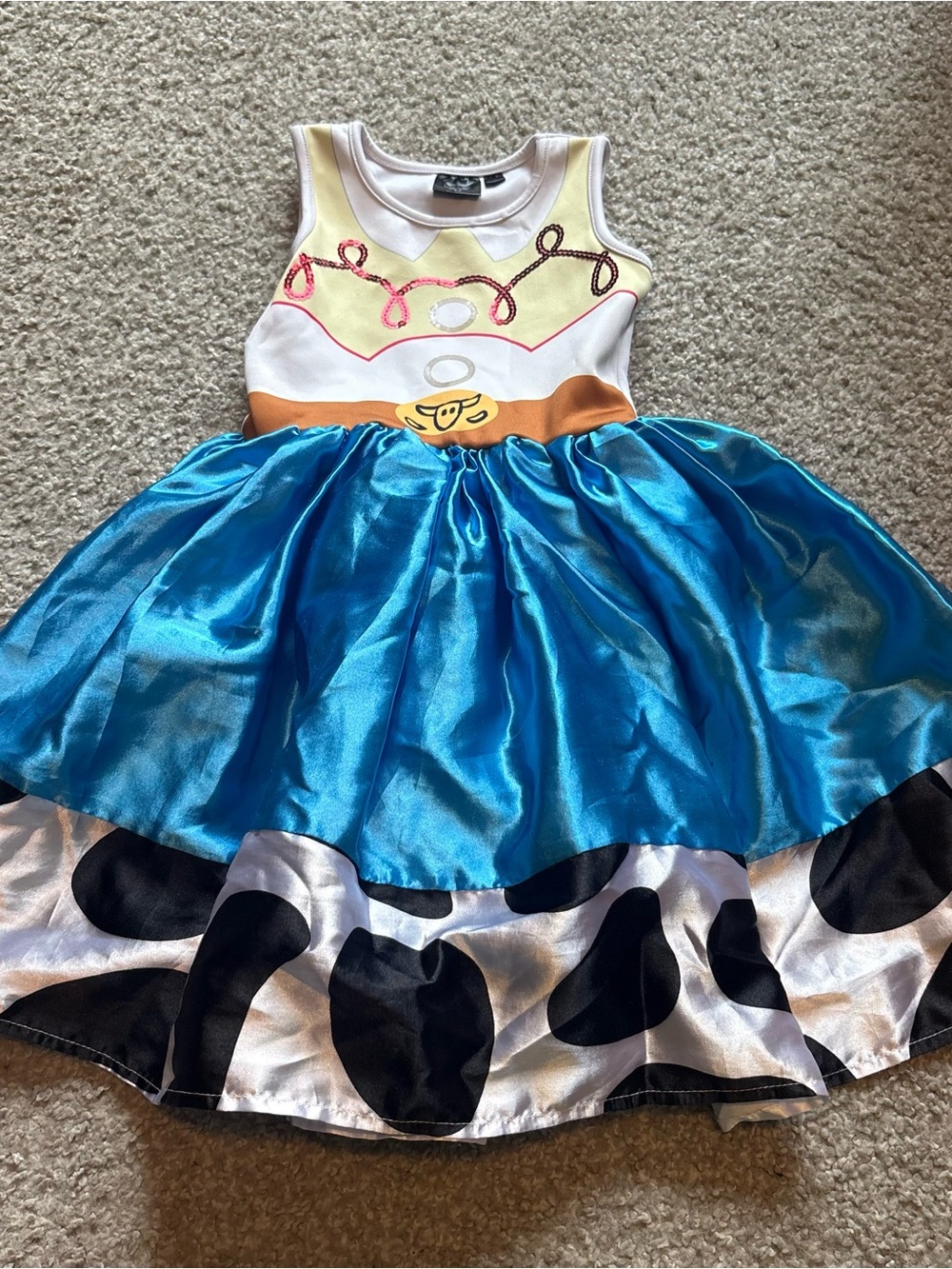 Disney Jessie Dress Sz XS 4/5 Toy Story Halloween Costume World Land Cruise